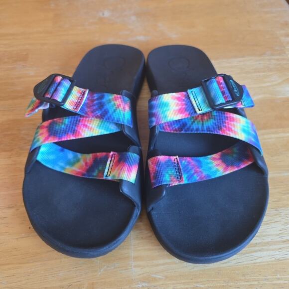 CHACO Women's Nylon Tye Dye Lightweight Size Slip On Sz 9 - Picture 5 of 8